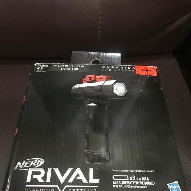 nerf rival flashlight grip compatibility