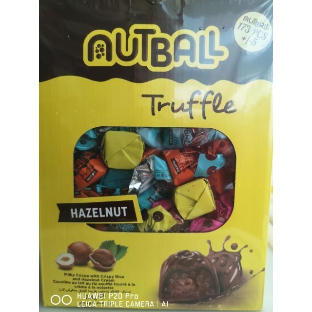 Nutball Truffle Hazelnut Solen Turkey Chocolate 2kg box(173pcs) HALAL