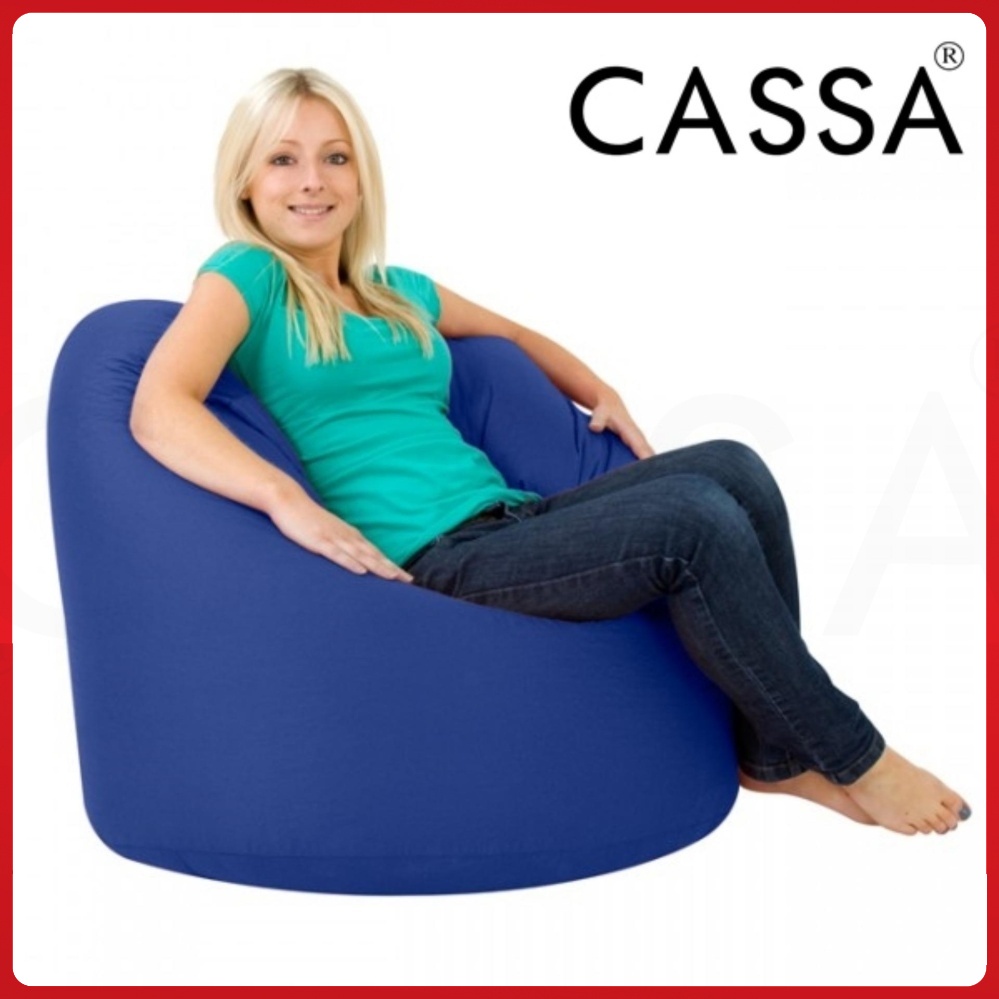 Cassa Super Size Bean Bag Sofa Dark Blue 2 kg