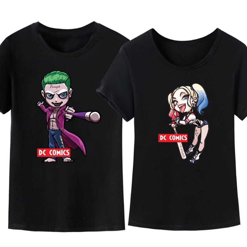 harley quinn and joker couple hoodies