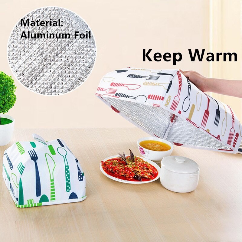 Foldable Insulated Food Covers Keeping Food Warm / Hot Folding Food