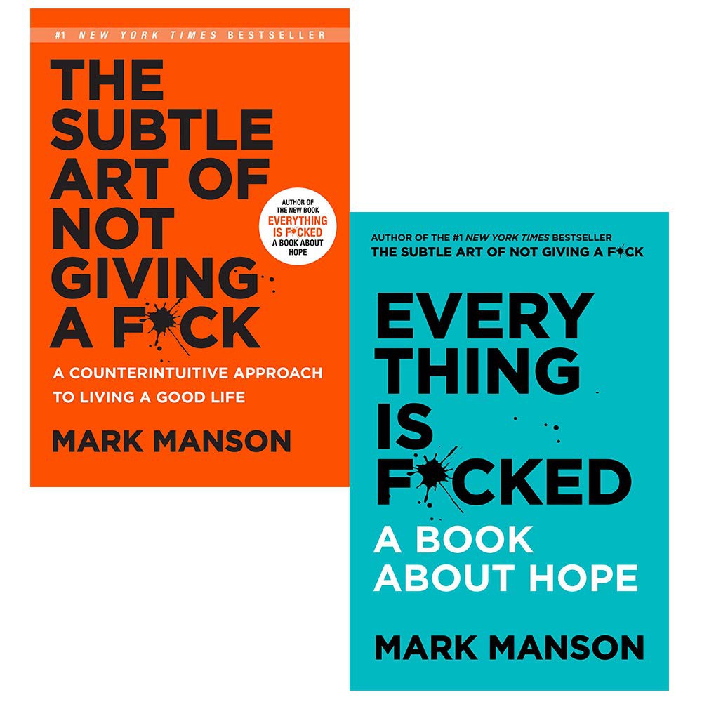 Bundle Ebook By Mark Manson The Subltle Art Of Not Giving A F Ck Everything Is F Ck Shopee Malaysia