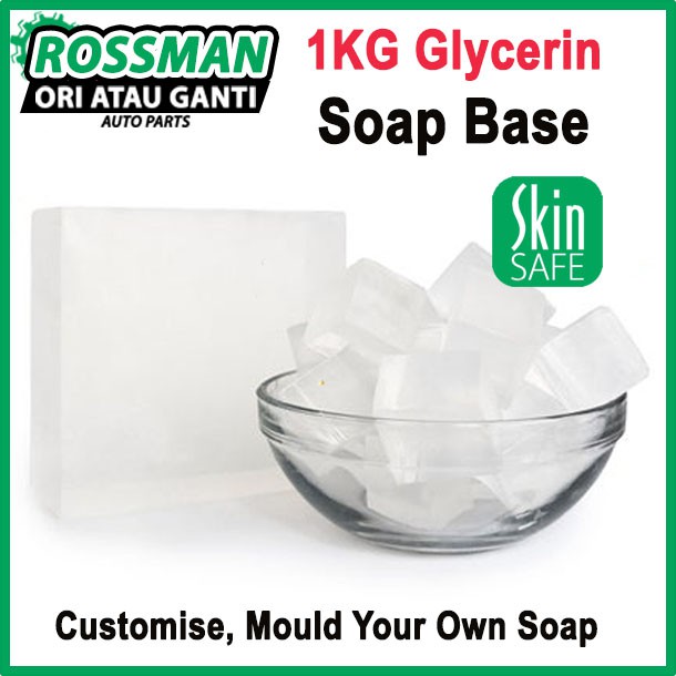 1kg Transparent Glycerin Soap Base (Ready Stock) Shopee Malaysia