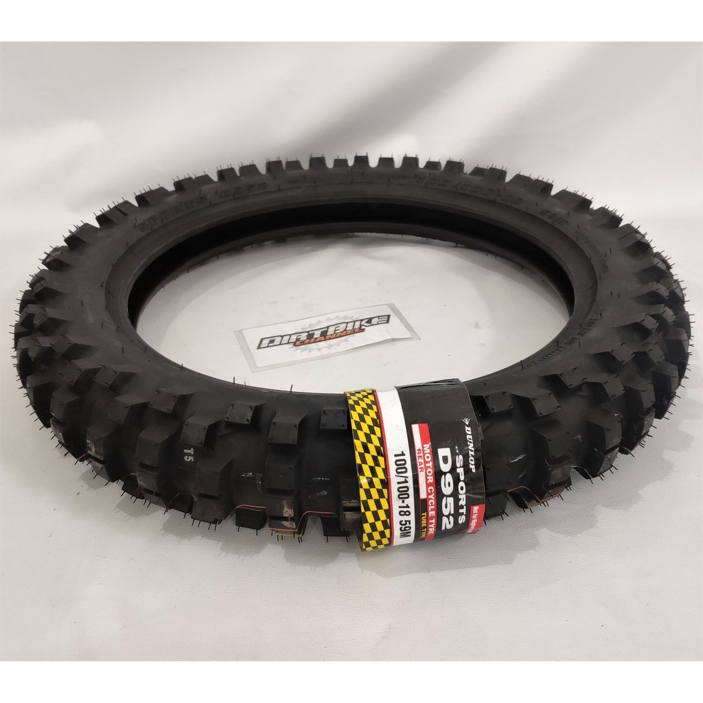 Dunlop 100 100 18 Rear D952 Adventure Cross Tires Shopee Malaysia