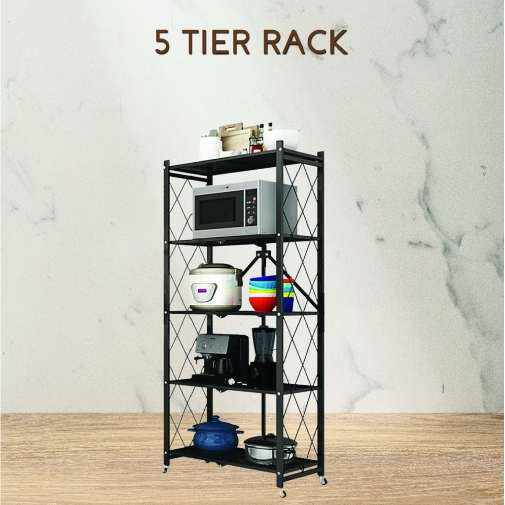 FINSSO: Space Saving Kitchen Storage Rack