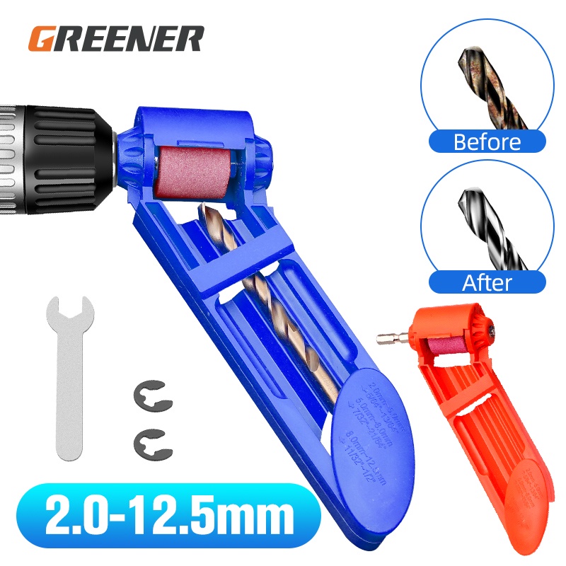 YOLO MALL Corundum Grinding Wheel Drill Bit Sharpener Titanium Drill