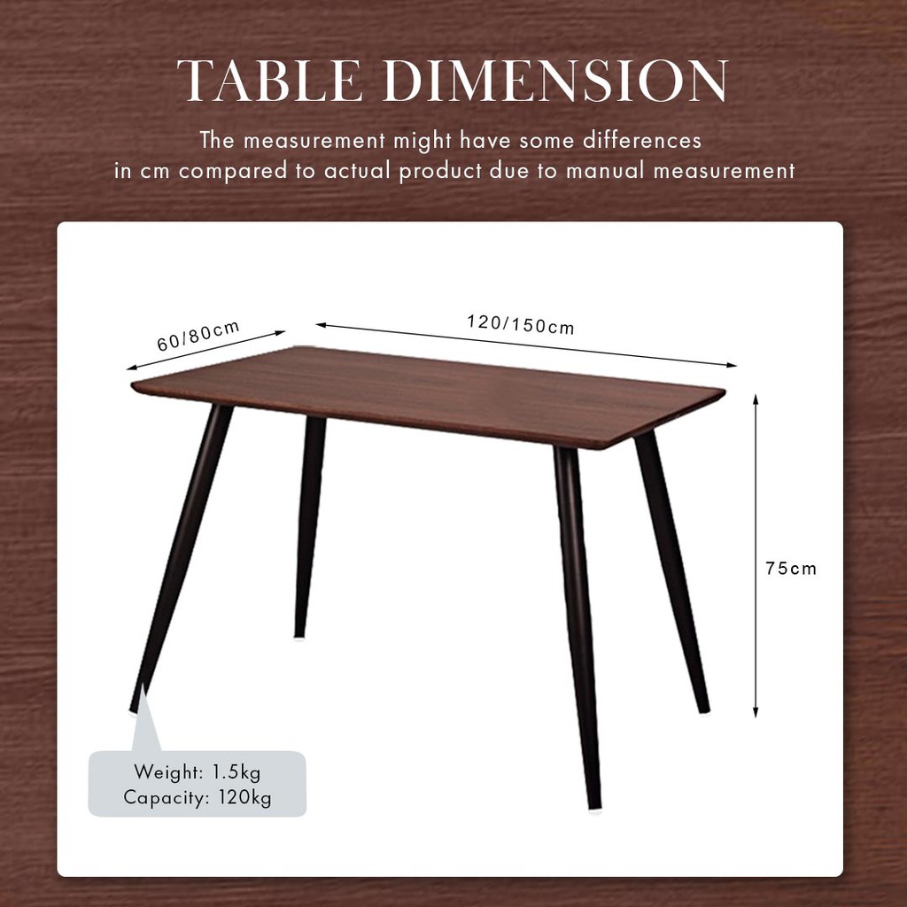 FINSSO: REEMA Dining Set with 3V HIVE Dining Chairs / Set Meja Makan