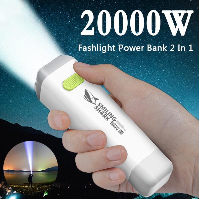 Mini flashlight 100000 lumen torchlight lampu suluh kepala waterproof torch light super bright touch light led lampu suluh led torch light camping outdoor emergency light rechargeable toch light powerful torch light lampu suluh kepala powerbank torchlight