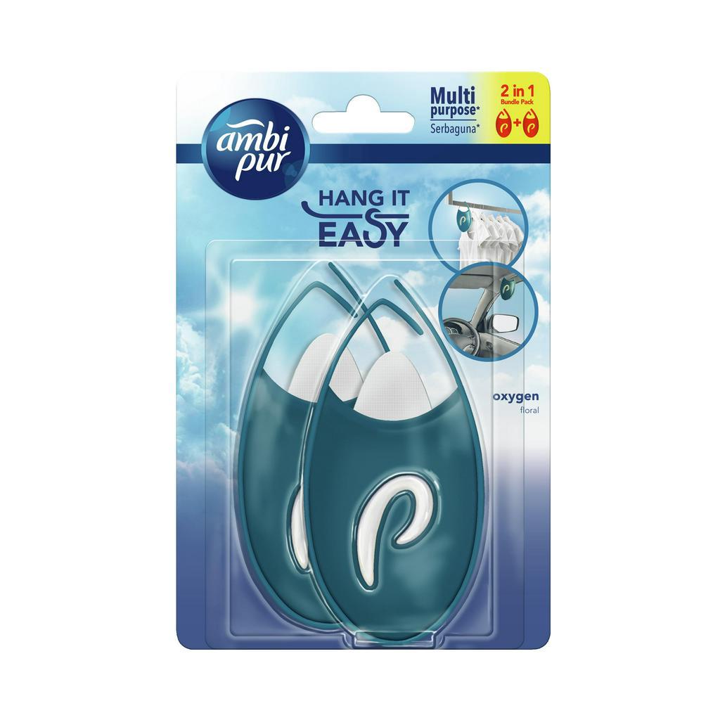 Ambi Pur Mini Small Space Freshener Oxygen Floral 2 in 1(4.5ml x 2 ...