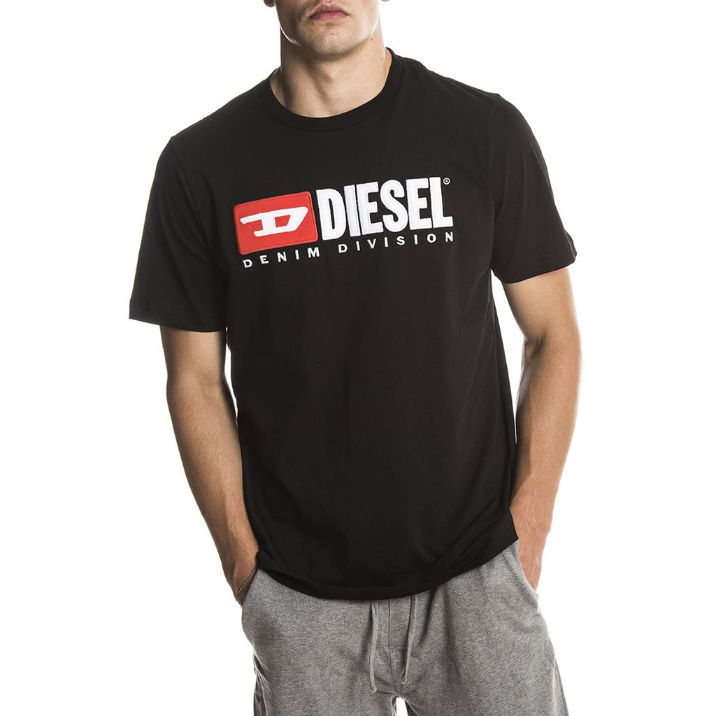 Stylish Disel Logo HD Printing Regular Fit T-Shirt | Shopee Malaysia