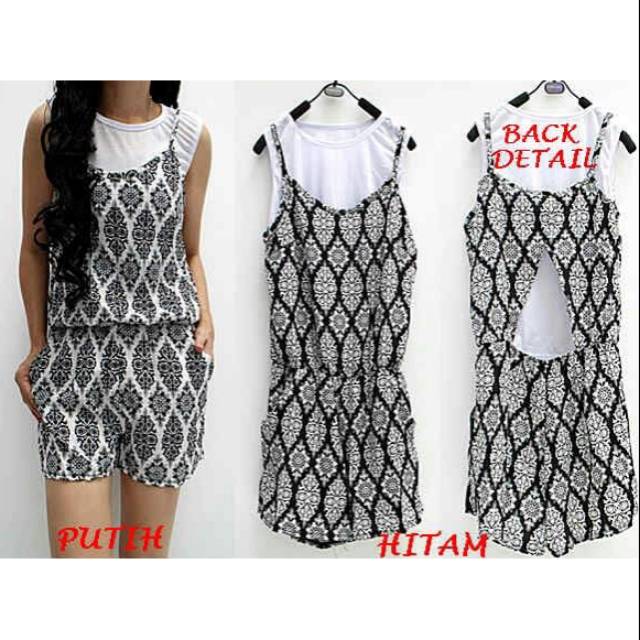 Latest Short Jumpsuit Jumpsuit Jumpsuit Women Jumpsuit Cool Jumpsuit Motif