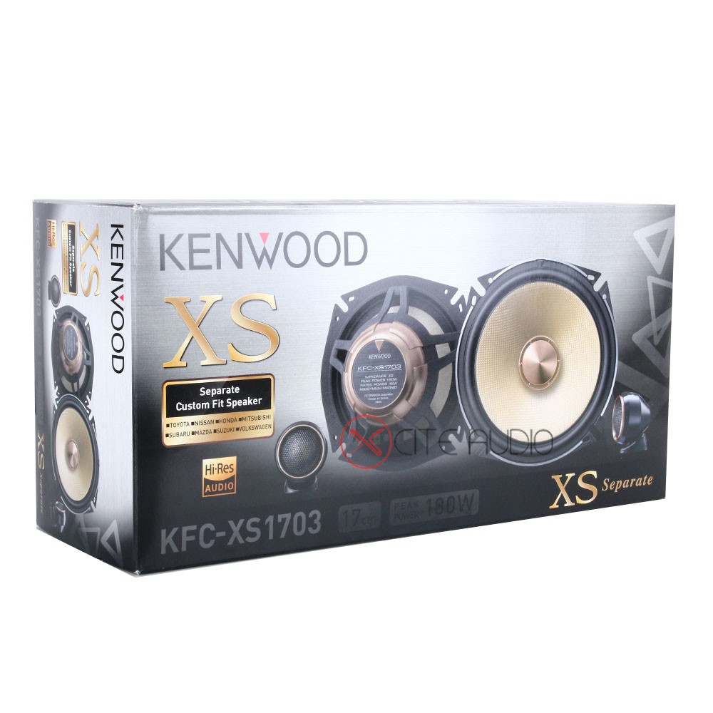 kenwood hi res speakers