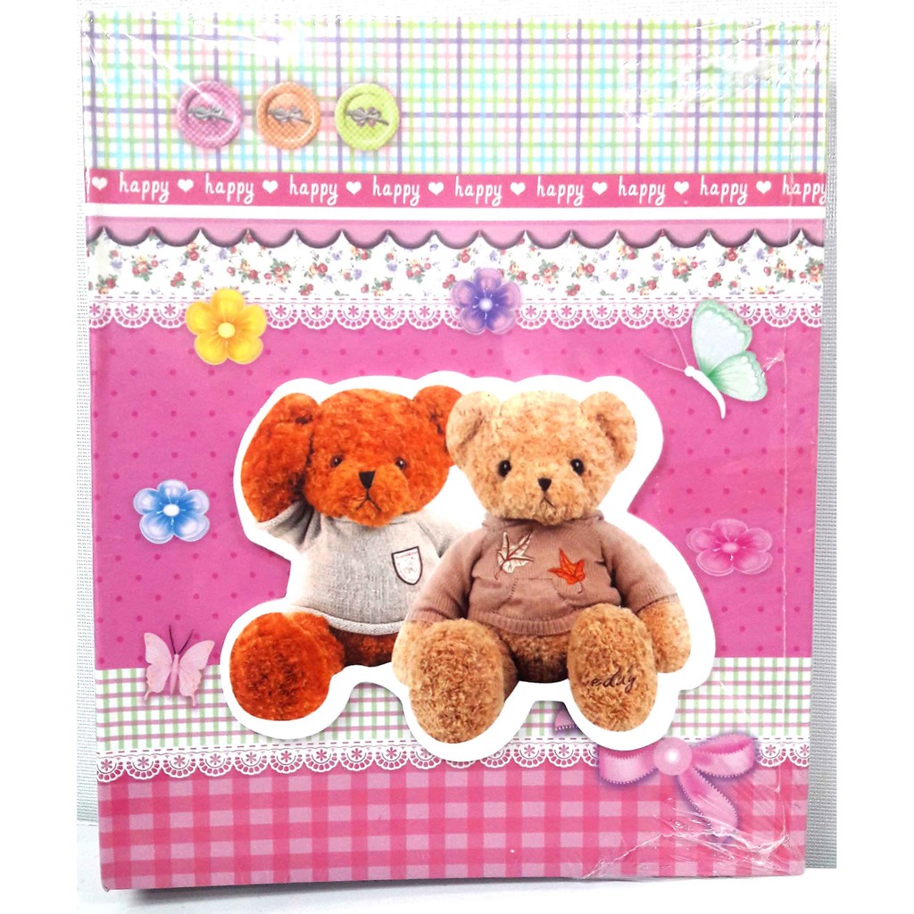 Buy Ready Stock 4r Photo Album Cute Gambar Teddy Bear Seetracker Malaysia
