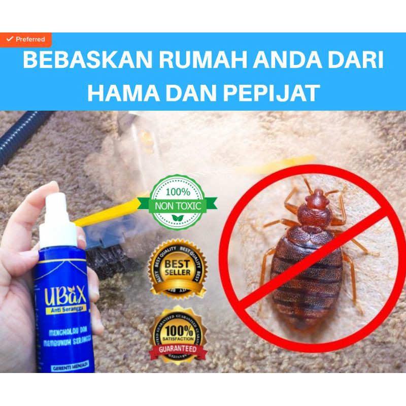 Hot Sale Spray Untuk Hama Dan Pepijat Ubax Shopee Malaysia