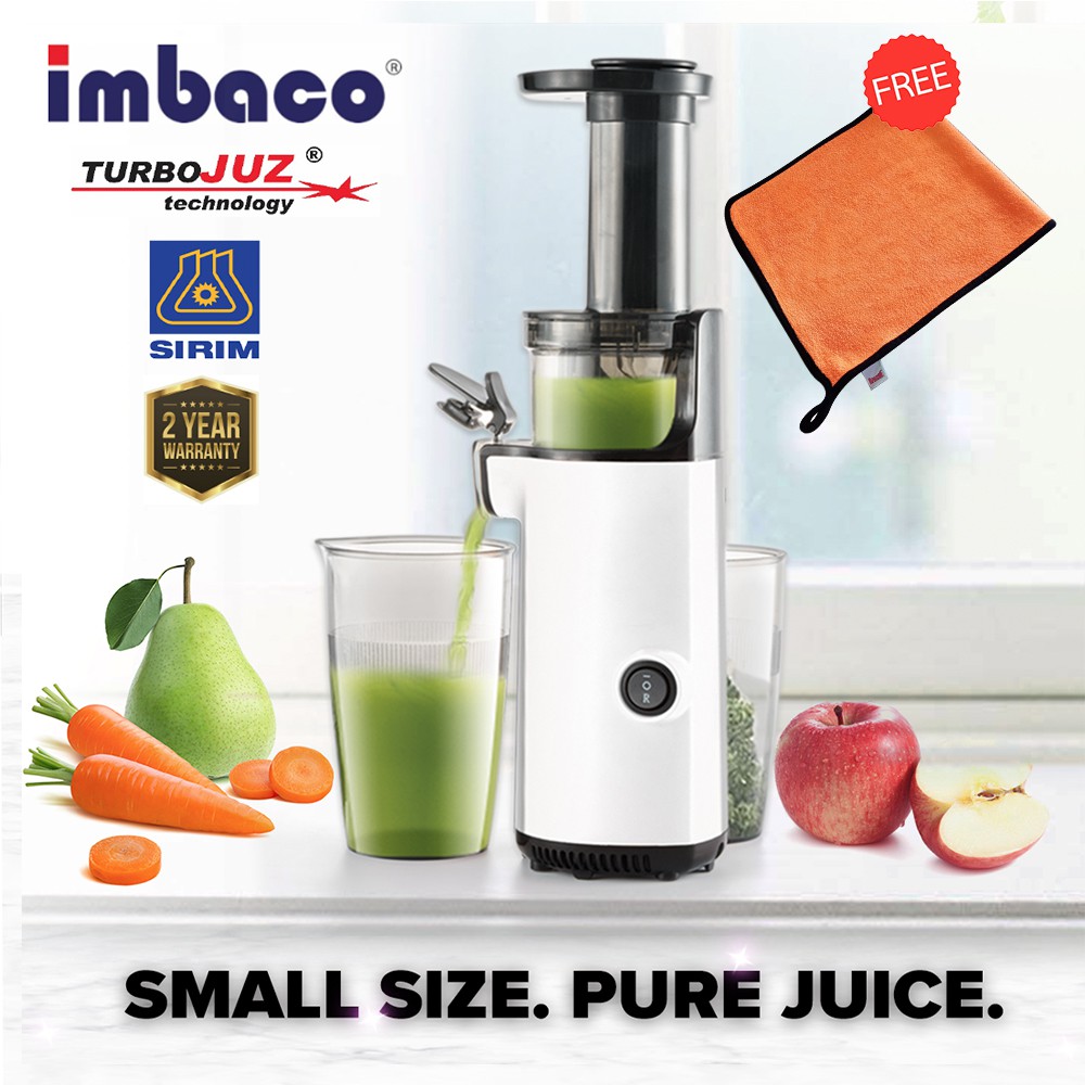 Imbaco|Apache TurboJUZ® JZ01 Slow Juicer | Cold Press | Multifunctional | Juice Extractor | Blender | Food Processor |