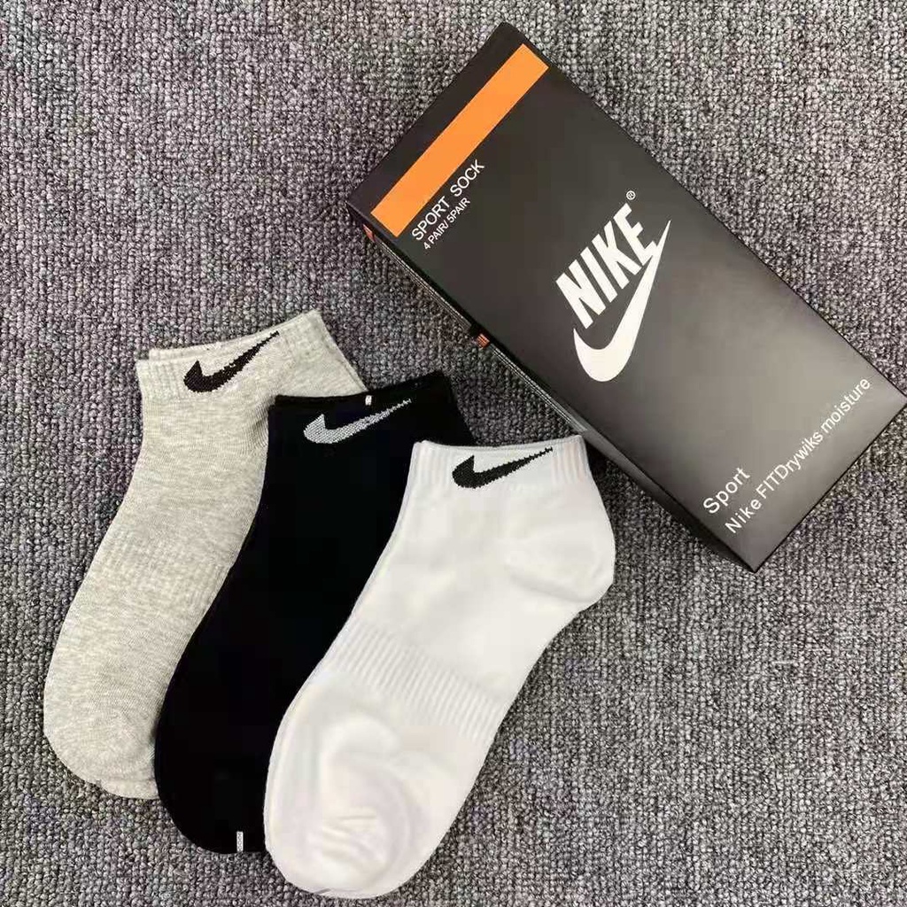 Nike Kotak Light Sport Stokin Pendek OOTD Socks Men Women Lelaki ...