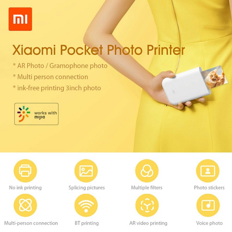portable photo printer xiaomi