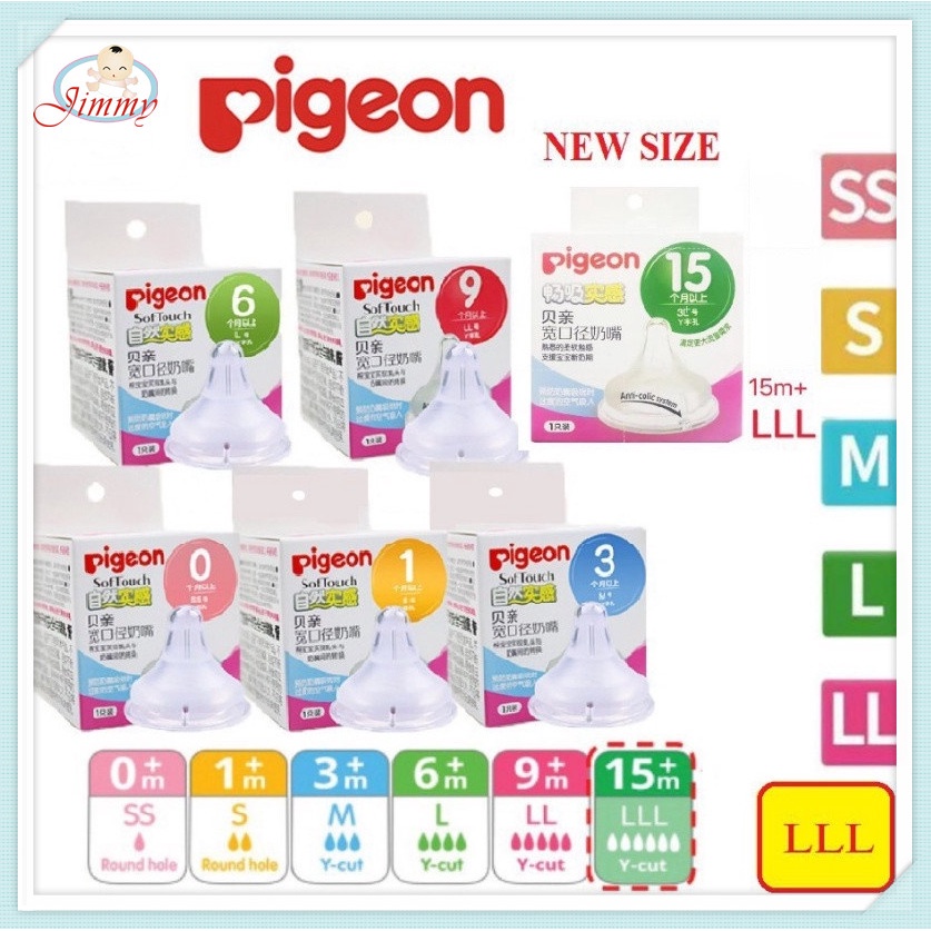 Ready stock Pigeon bottle wide neck PPSU Soft touch Pigeon nipple Botol Susu Milk Bottle 240ML Anti-flatulence