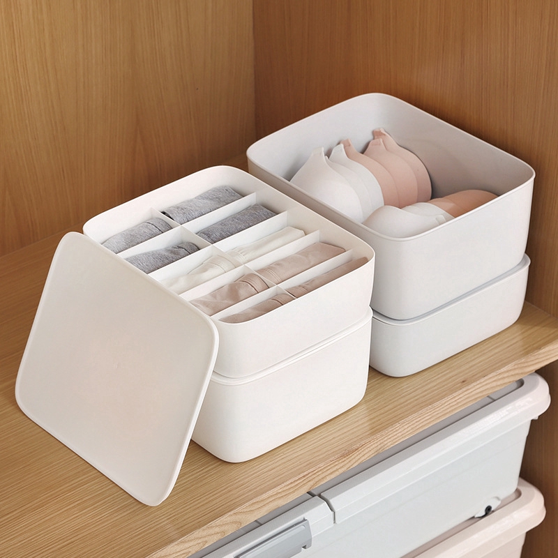 Storage box household plastic underwear storage box | Shopee Malaysia