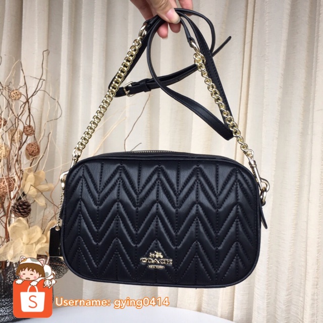 coach quilted bag