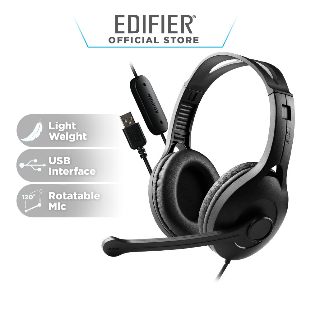 Edifier K800 / K800USB / K800 USB High Performance E-Learning Over-Ear ...