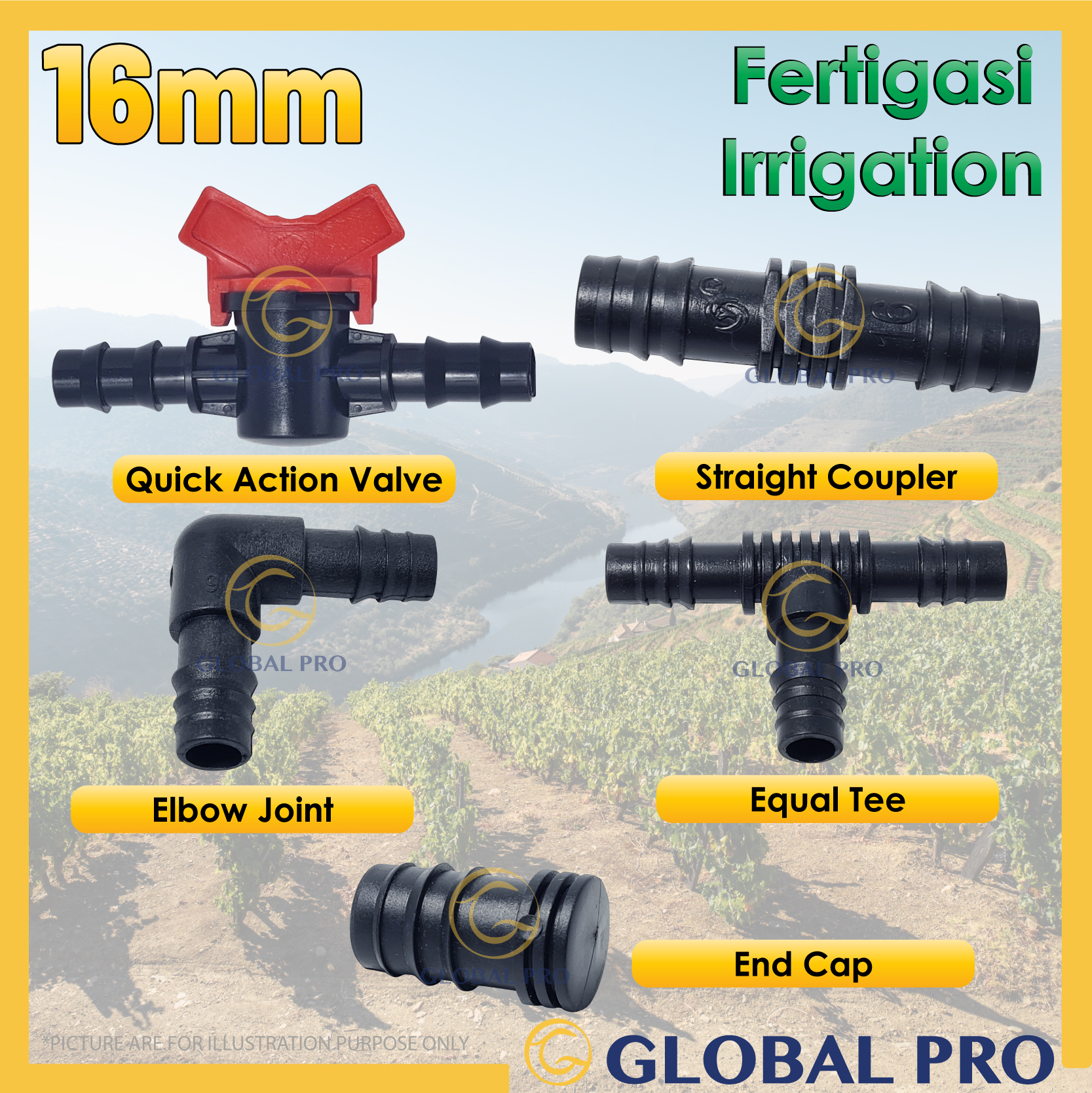 Irrigation Pipe Fittings