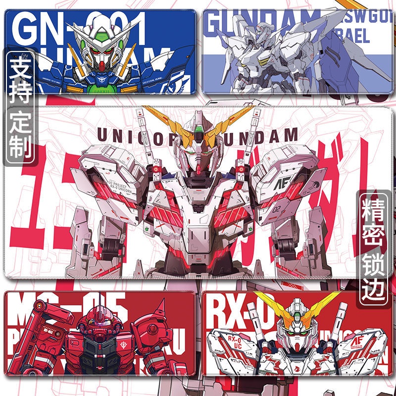 Gundam Mouse Pad Large Anime Merchandise Dare Gaming Keyboard Mobile Suit Desktop Desk Mat