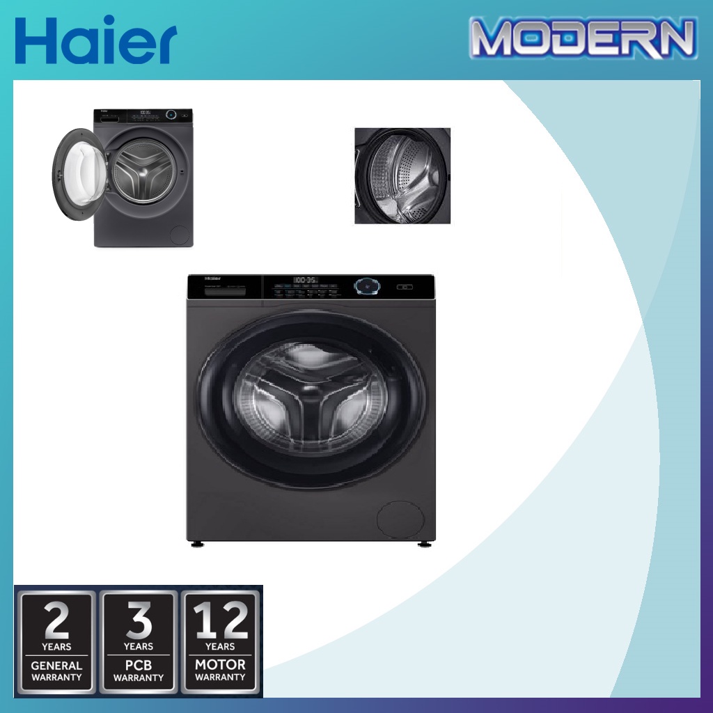 HAIER 10KG FRONT LOAD WASHER HW100BP14959S6 Shopee Malaysia
