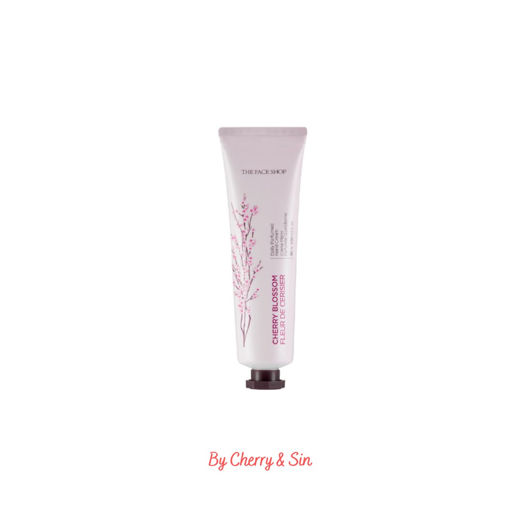 [ORIGINAL PRODUCT] THE FACE SHOP Daily Perfumed Cherry Blossom Hand Cream