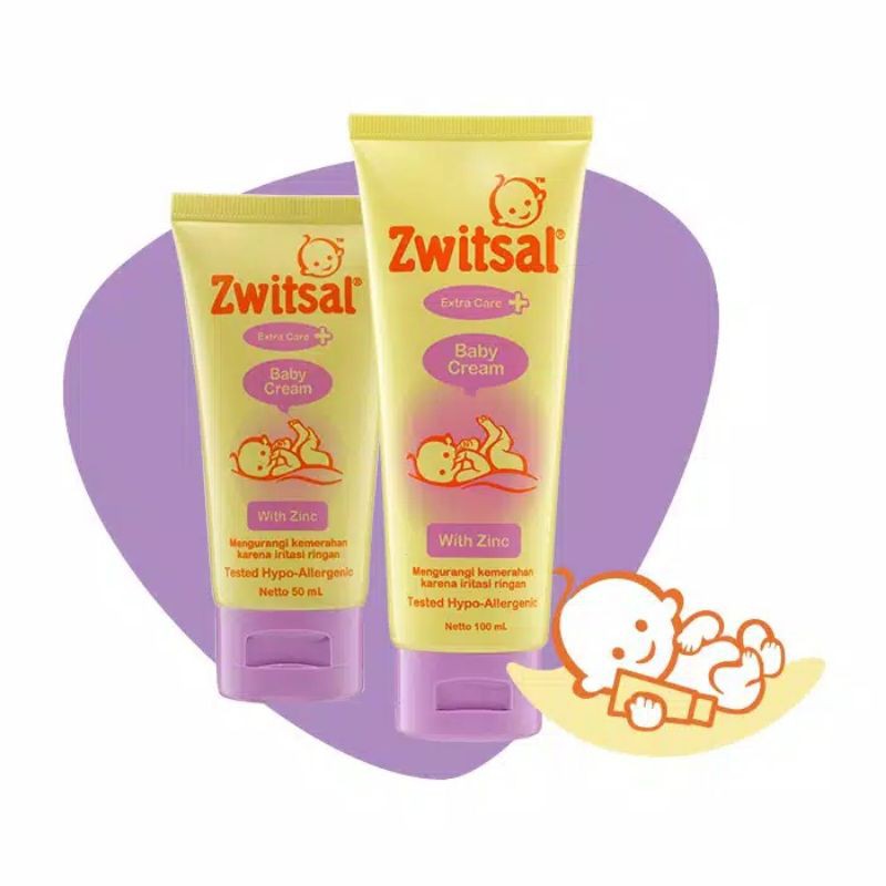 zwitsal baby cream extra care