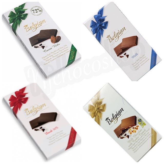 belgian chocolate bar