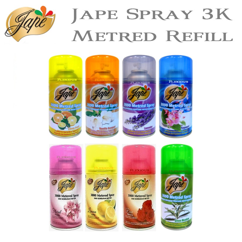 metered spray air freshener