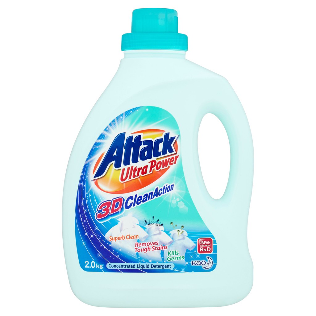 Attack Liquid Detergent Ultra Power 2kg