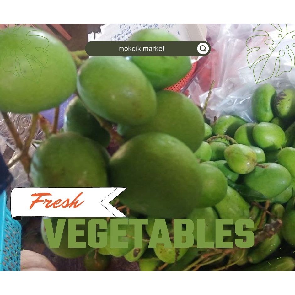 Pauh Ringan Mangga Telur 1kg Shopee Malaysia