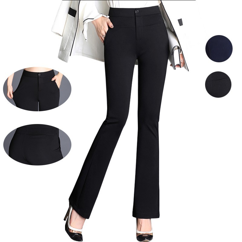 work flare pants