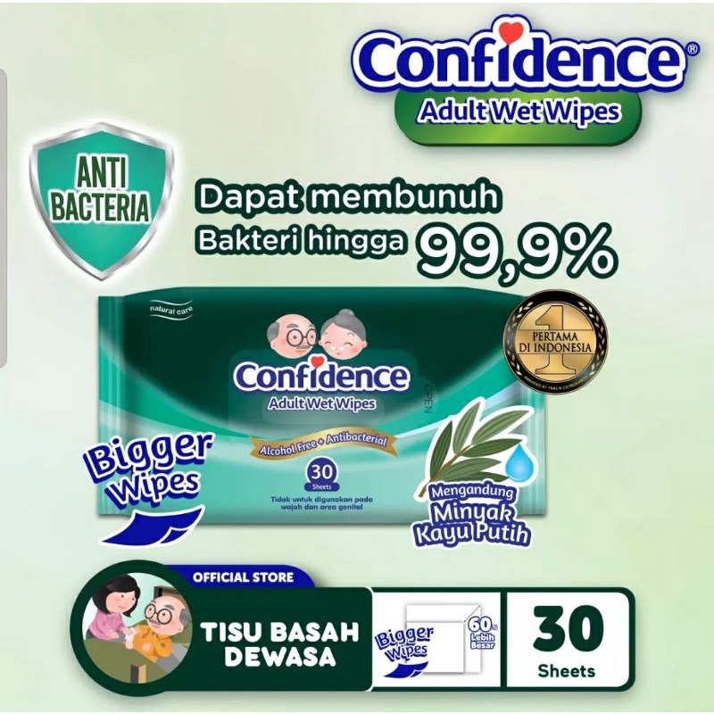 Confidence Adult Wet Wipes 30s Confidence Wipes Confidence Wet Wipes Confidence Wet Wipes/ Confidence Wet Wipes Adult Wipes