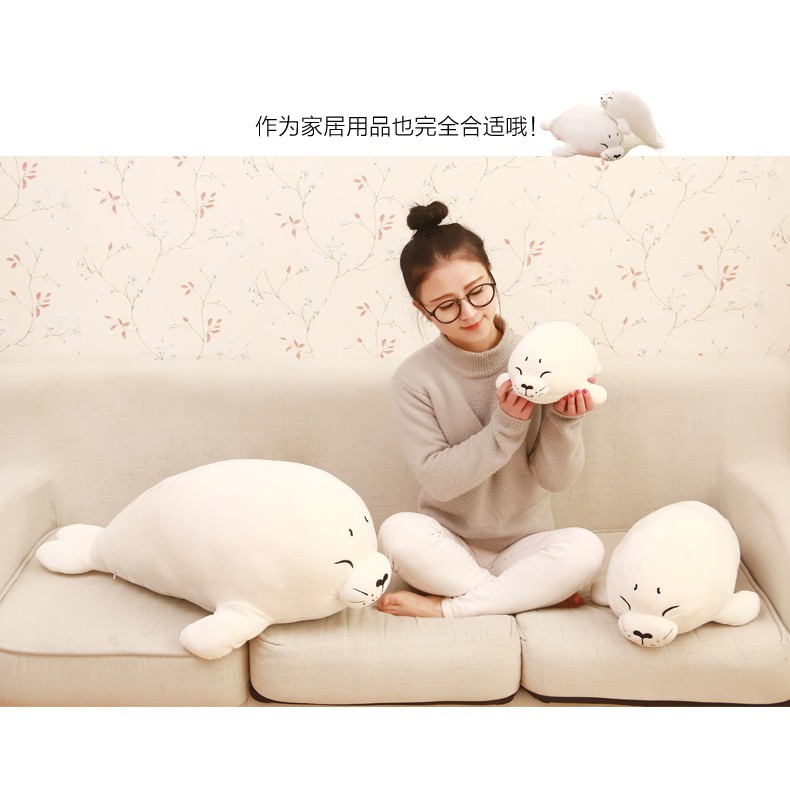 we bare bears seal plush