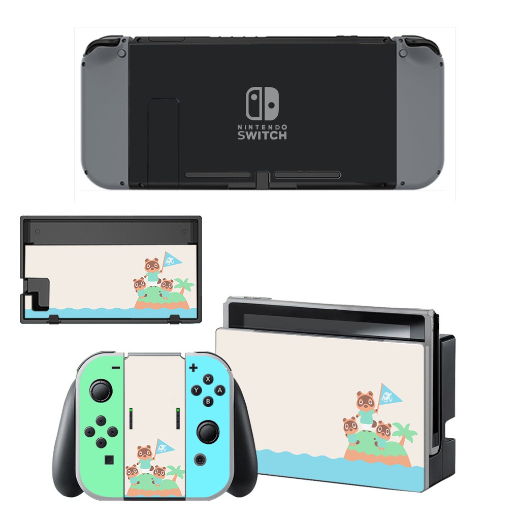 nintendo switch with stickers