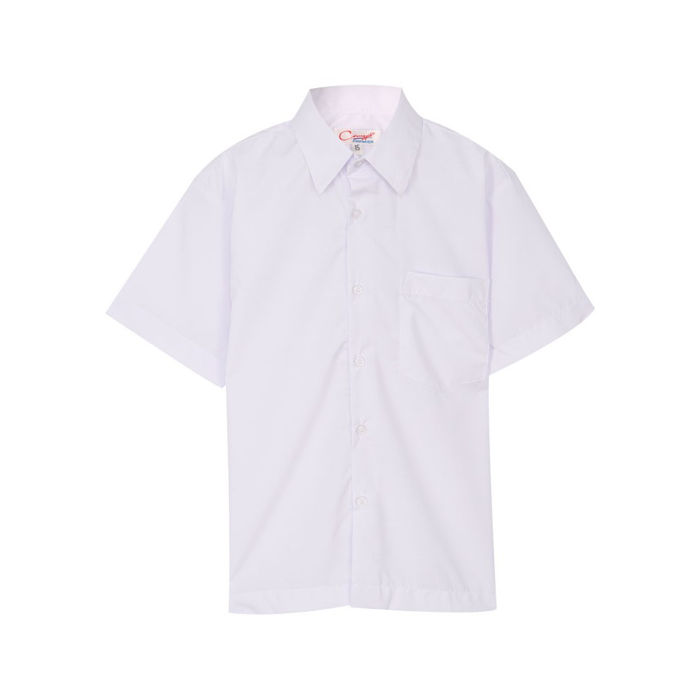 ready stock Baju Sekolah CANGGIH CP001 WHITE SHIRT (HARD COLLAR ...