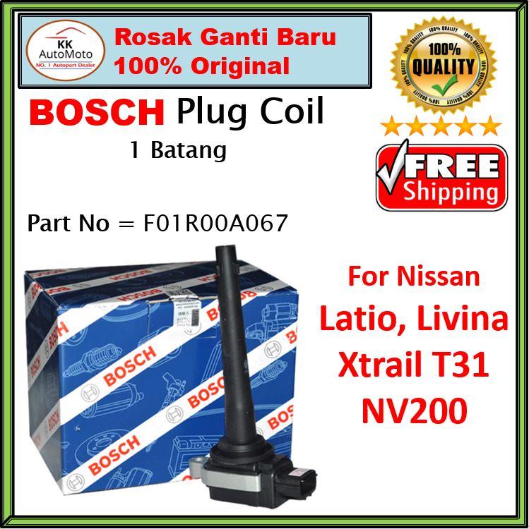Bosch Ignition Coil Plug Coil Nissan Livina / Latio / Sylphy / Almera