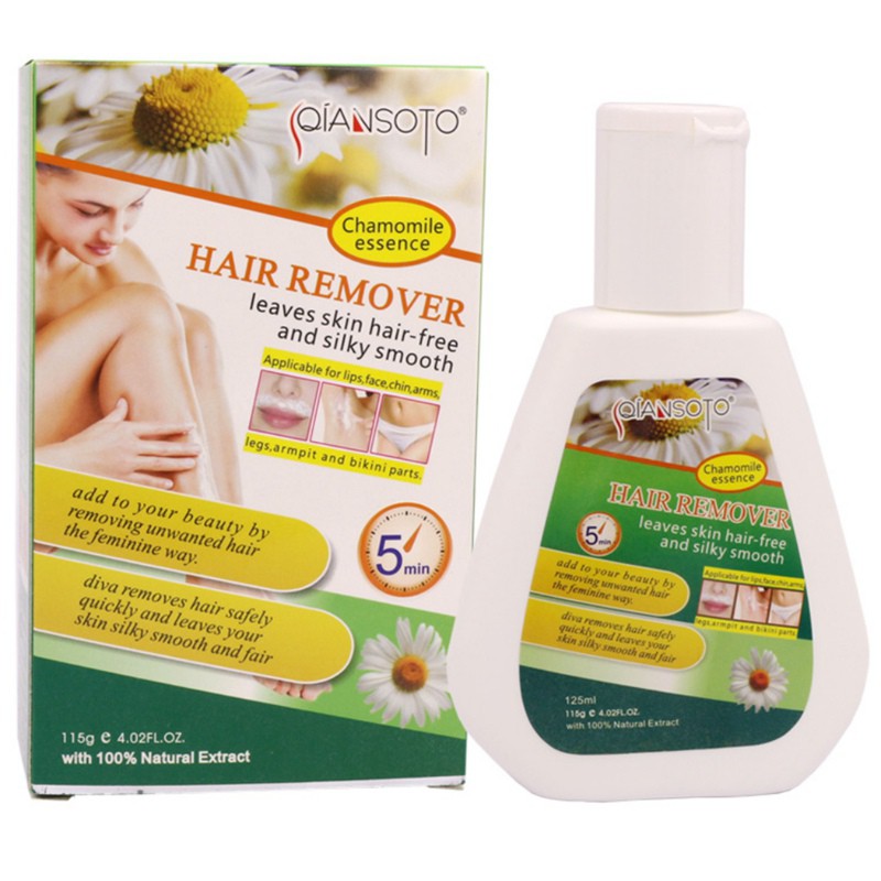 Chamomile Facial Hair Removal Cream Leave Skin Hair Free And Silky