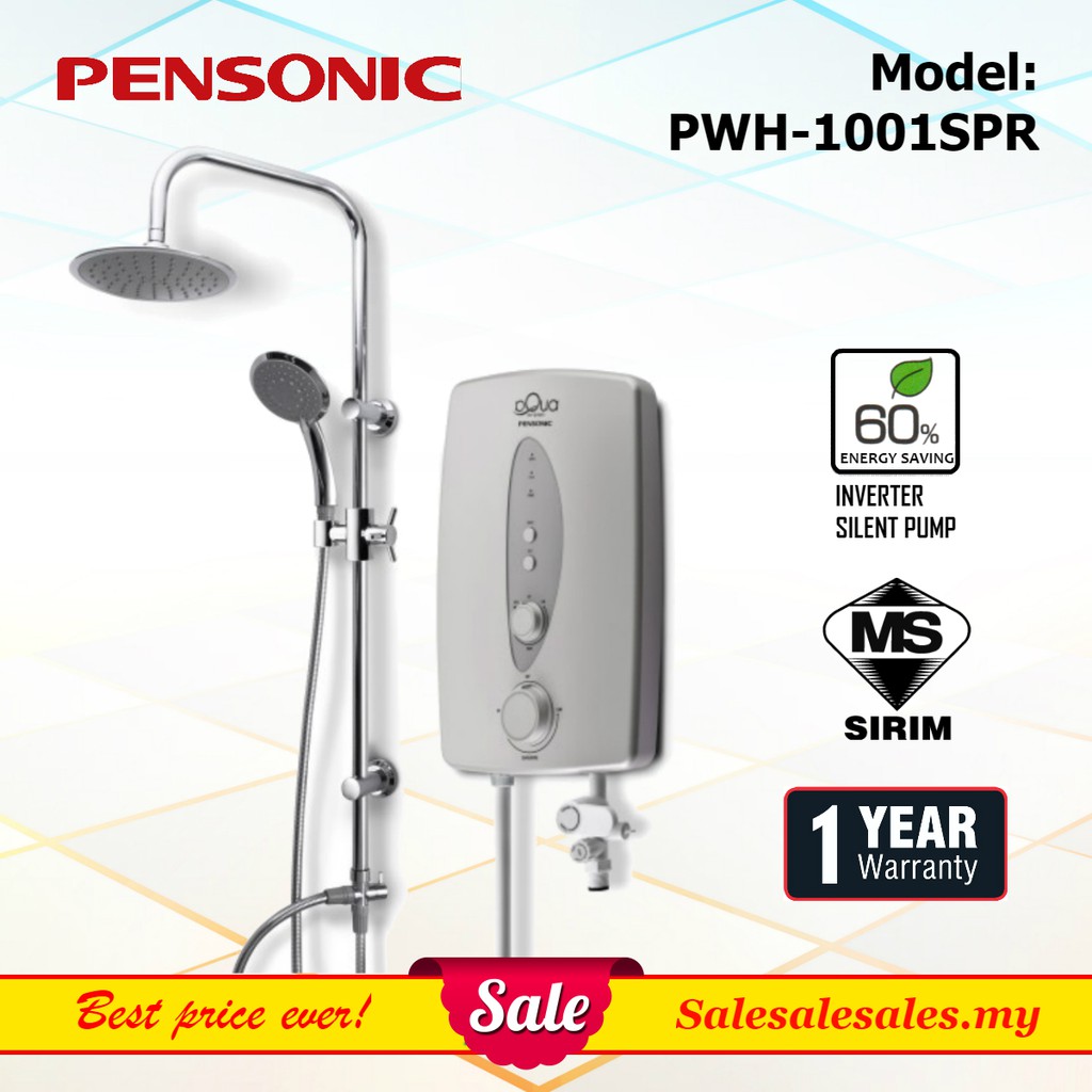 (DC Pump) *SALE* Pensonic / Midea Rain Shower Water Heater with ...