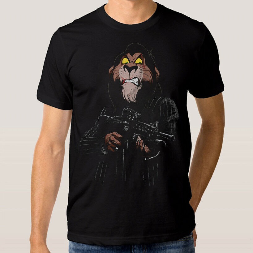 Scarface Art T Shirt Lion King Scar Funny Shopee Malaysia