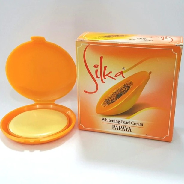 Silka Papaya Whitening Pearl Cream 6g. Shopee Malaysia