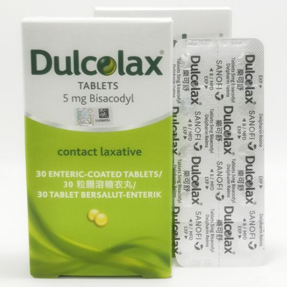 Dulcolax tablet 5 mg