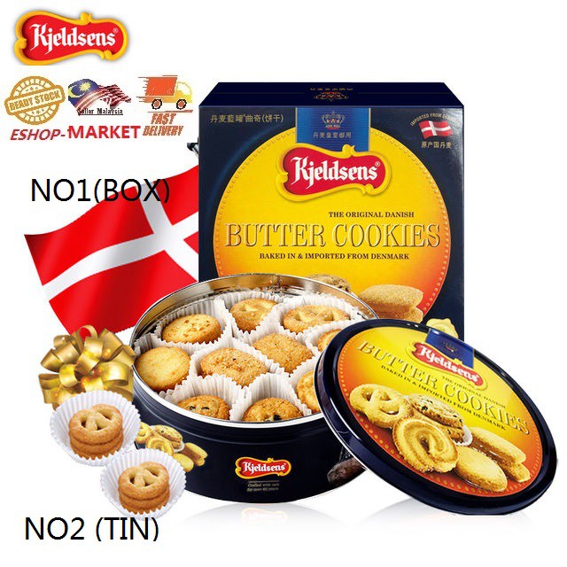 Kjeldsens Original Danish Butter Cookies 454g Shopee Malaysia