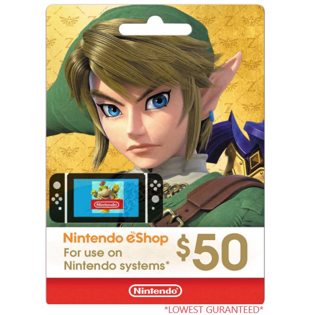 nintendo switch prepaid card