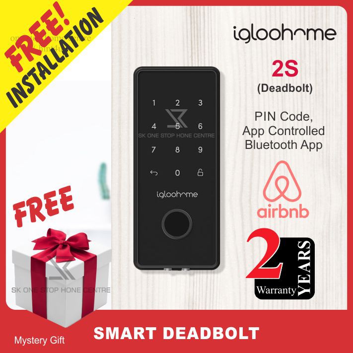 Igloohome 2S App Smart Digital Deabolt Door Lock | Shopee Malaysia