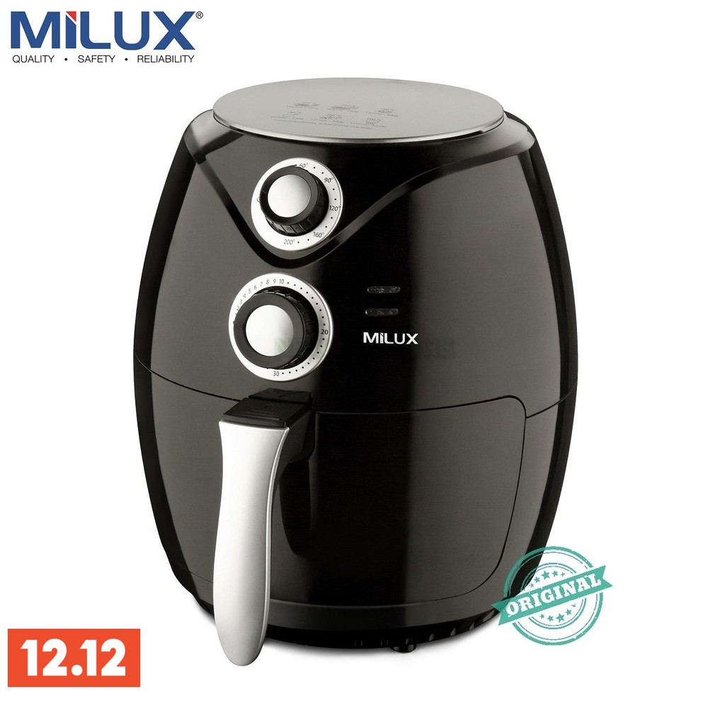 Ready Stock Khind Air Fryer Arf26 Milux Air Fryer 2 6 Litre Maf 1488bk Trio Air Fryer Taf 858