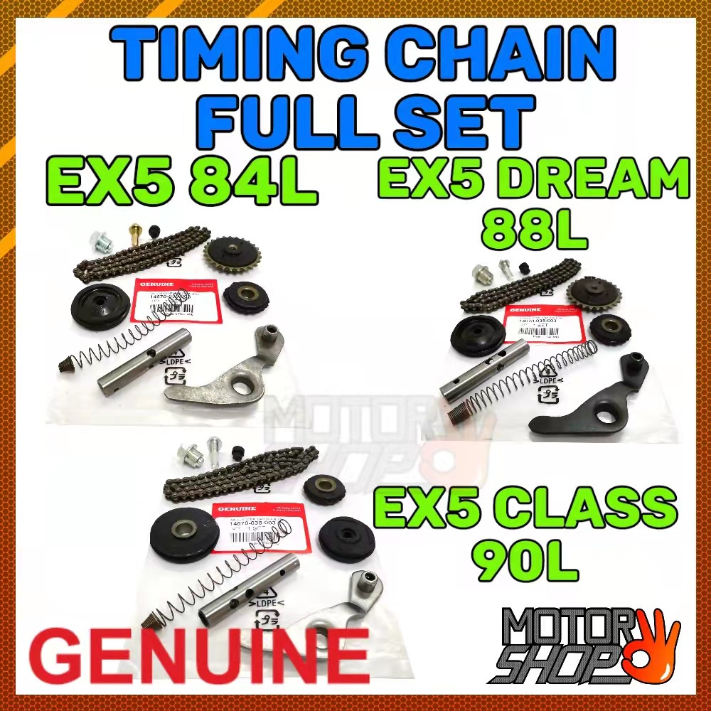 TIMING CHAIN FULL SET HONDA EX5 DREAM 88L/EX5 84L /EX5 CLASS 90L